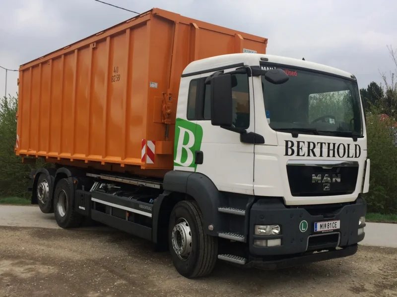 Container Fahrzeug